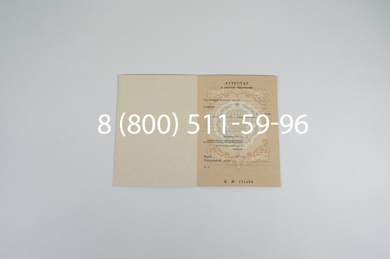 Купить Аттестат 8 классов СССР в Воронеже