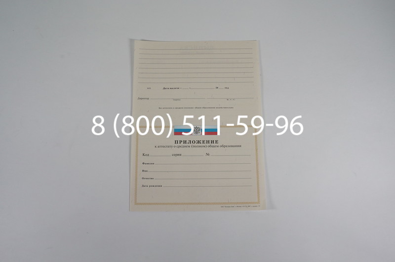 Заказать Аттестат за 11 класс 2007-2010 годов в Воронеже