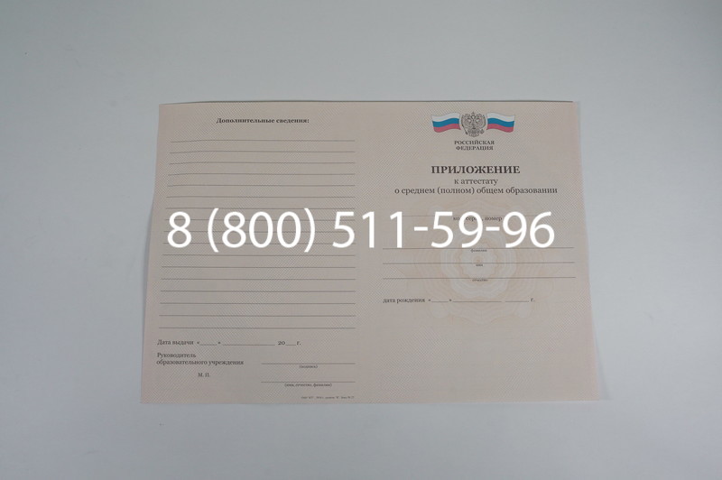 Аттестат за 11 класс 2011-2013 годов в Воронеже