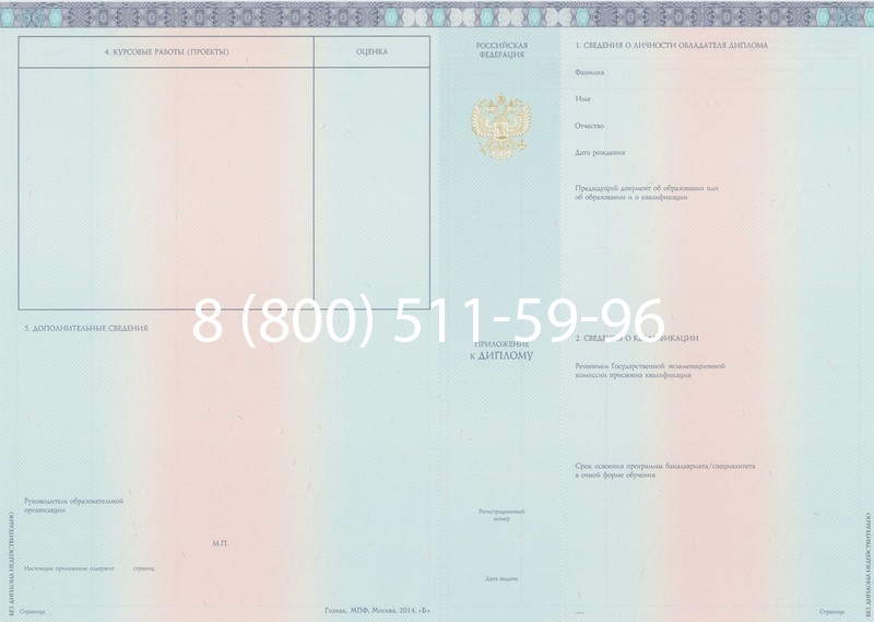 Заказать Диплом бакалавра 2014-2026 года в Воронеже