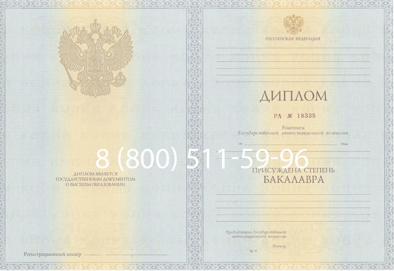 Купить Диплом бакалавра 2012-2013 годов в Воронеже