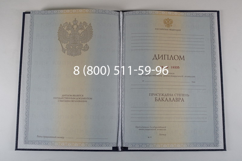 Диплом бакалавра 2012-2013 годов в Воронеже
