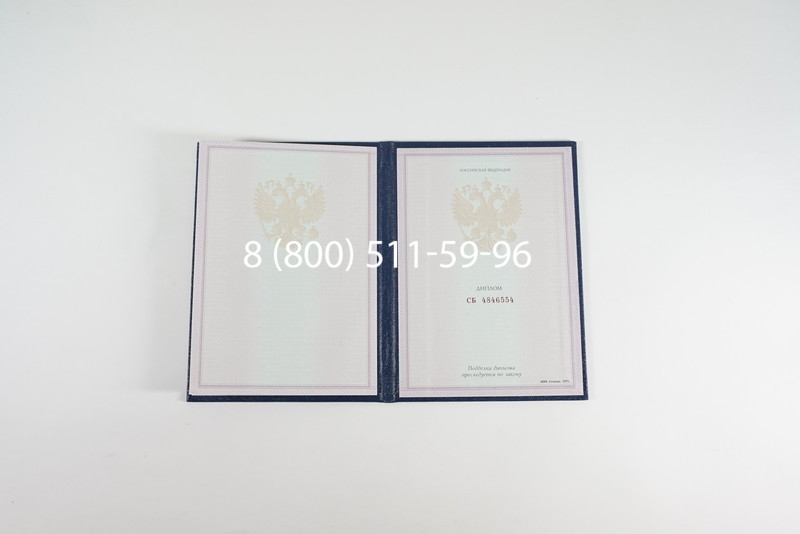 Диплом колледжа 1997-2002 годов в Воронеже