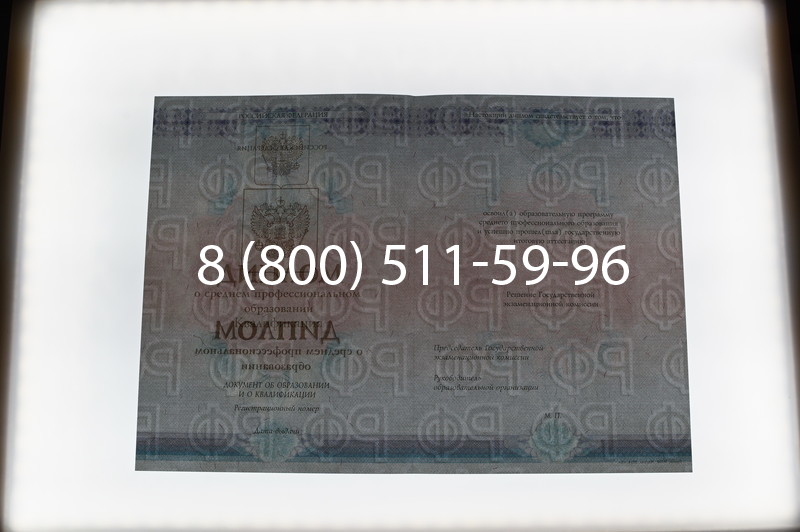 Заказать Диплом колледжа 2014-2026 года  в Воронеже