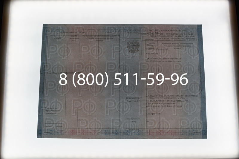 Заказать Диплом колледжа 2014-2026 года  в Воронеже