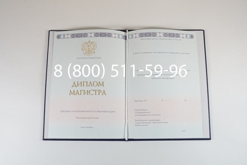 Диплом магистра 2014-2026 года в Воронеже