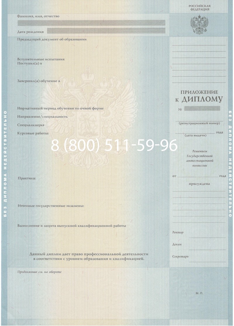 Купить Диплом магистра 2012-2013 годов в Воронеже