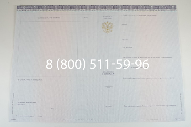 Диплом о высшем образовании (Киржач) 2014-2026 годов в Воронеже