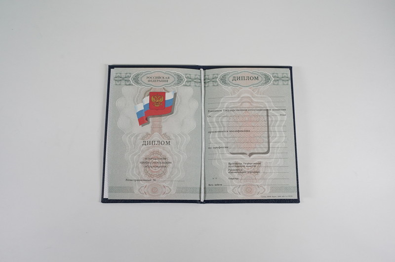 Диплом о начальном образовании  2007-2009 годов в Воронеже