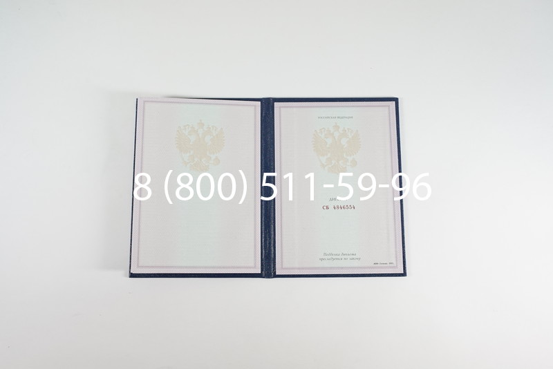 Диплом о среднем образовании 1997-2002 годов в Воронеже