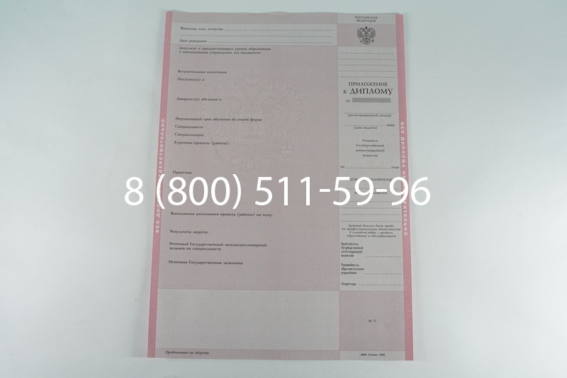 Диплом о среднем образовании 2003-2006 годов в Воронеже