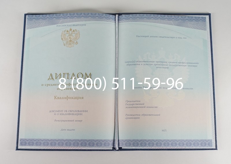 Диплом о среднем образовании (Спецбланк) 2014-2026 года в Воронеже