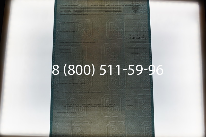 Заказать Диплом о высшем образовании 2010-2011 годов в Воронеже
