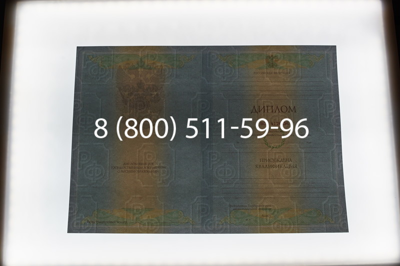 Заказать Диплом о высшем образовании 2010-2011 годов в Воронеже