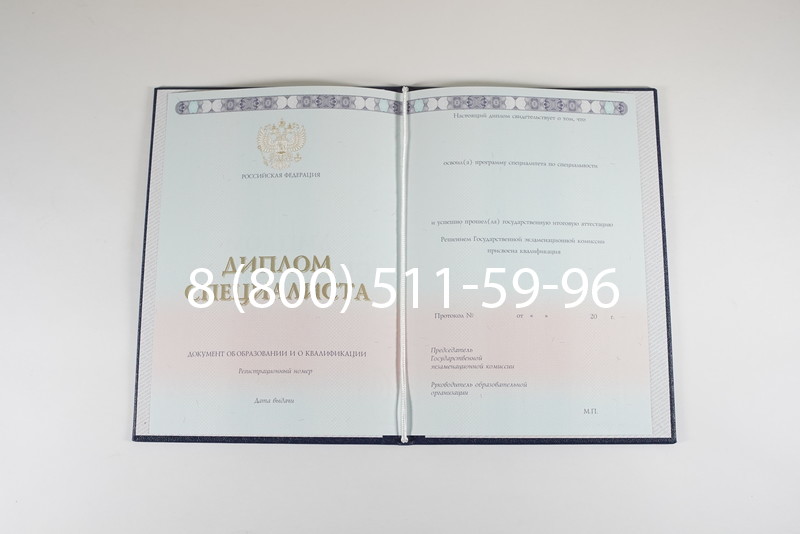 Диплом специалиста 2014-2026 года в Воронеже