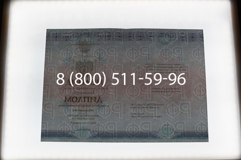 Заказать Диплом техникума 2014-2026 года в Воронеже