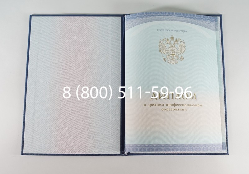 Заказать Диплом техникума (Спецбланк) 2014-2026 года в Воронеже