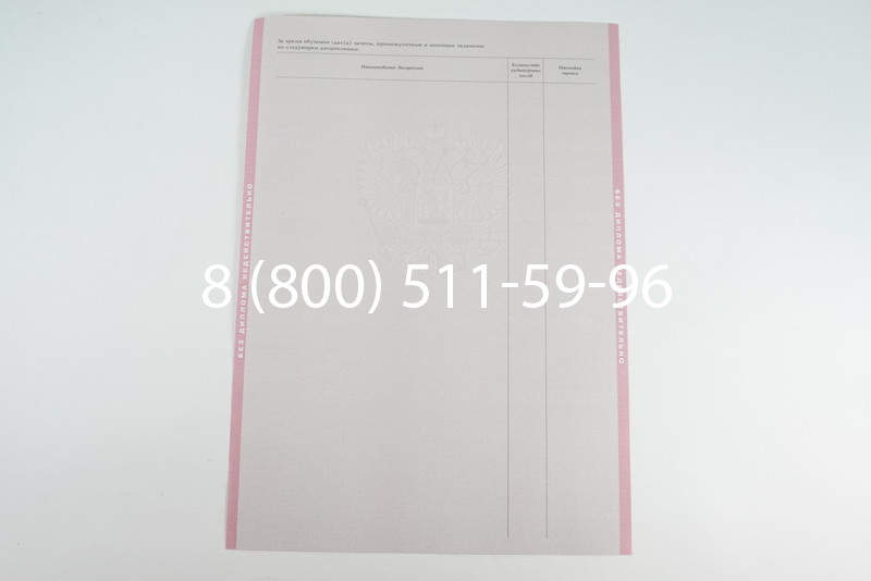 Диплом техникума 1997-2002 годов в Воронеже