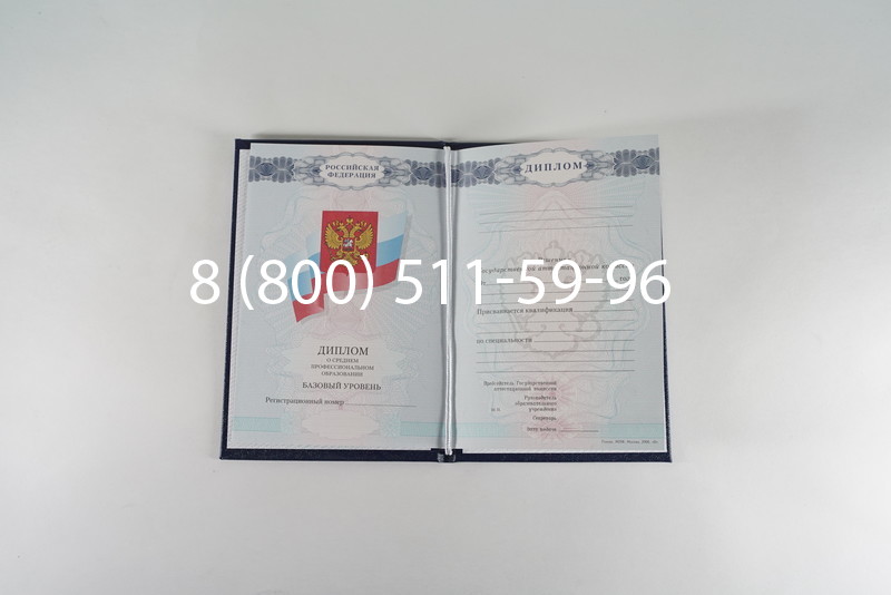 Диплом техникума 2007-2010 годов в Воронеже