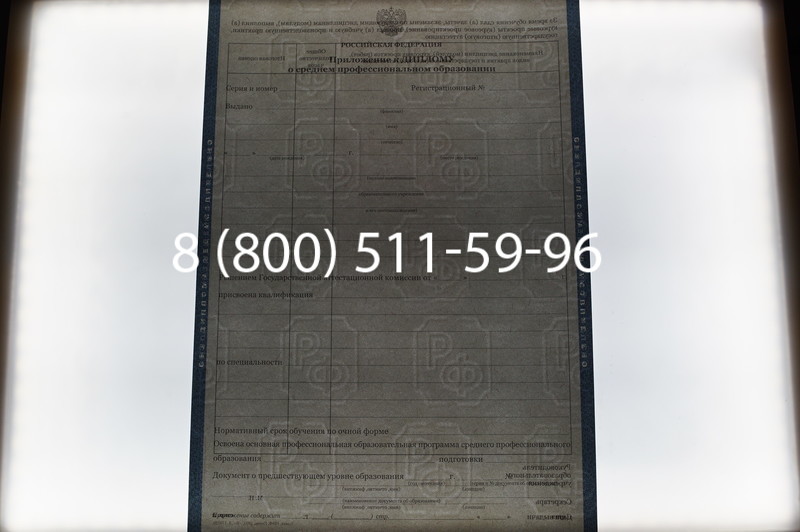 Заказать Диплом техникума 2011-2013 годов в Воронеже