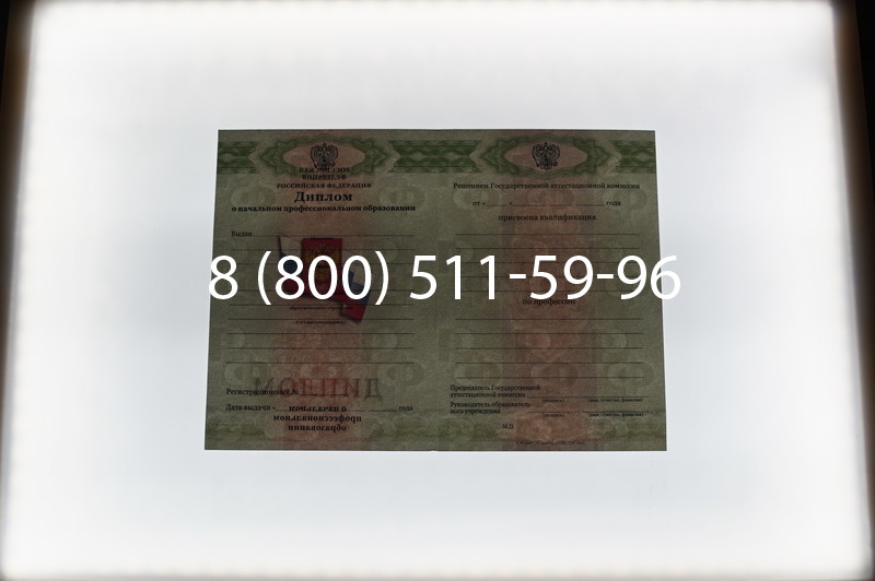 Заказать Диплом училища 2010 год в Воронеже